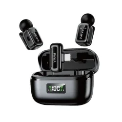 Pawa Mike M6 Microphone With Ai Voice Modulation - Black